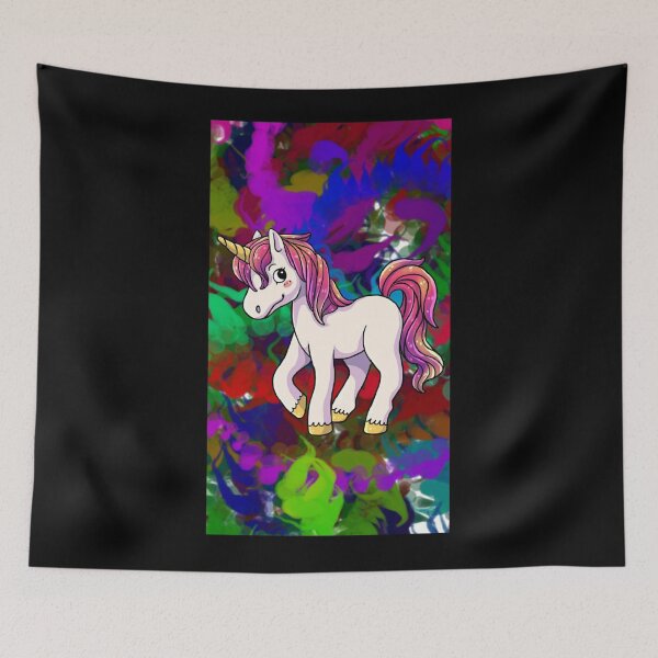 Item preview, Tie Dye Unicorn designed and sold by Valina Moon Creations.