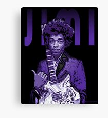 Purple Hendrix Canvas Print