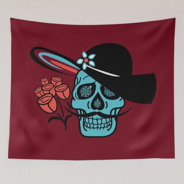 Item preview, CINCO DE MAYO SUGAR SKULL MEXICAN FESTIVAL / CARNIVAL SUMBRERO designed and sold by ReignGFX.