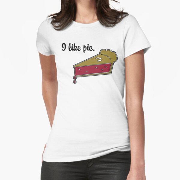 Pie Fitted T-Shirt