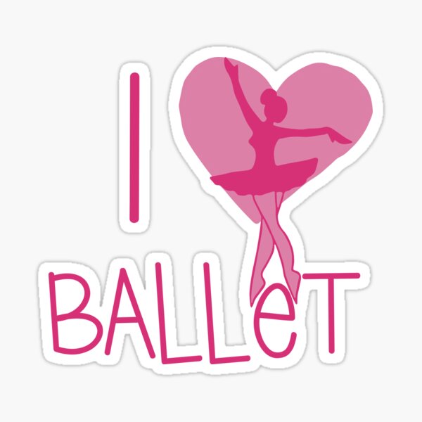 Item preview, I love ballet  designed and sold by Boog Monst .