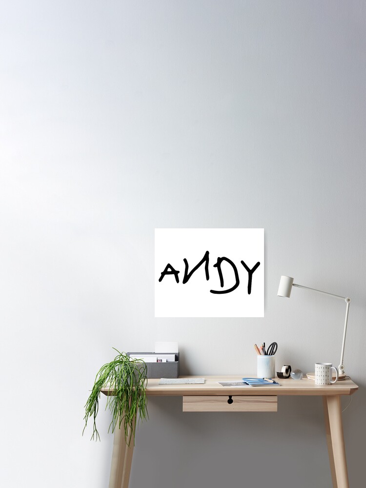 Toy Story Andy Poster By Nycbaseball7 Redbubble
