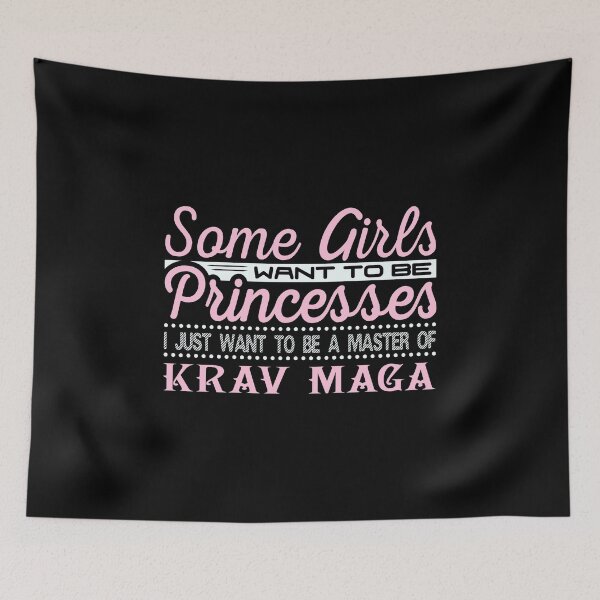 Item preview, Some Girls Want to be Princesses Krav Maga designed and sold by KNUXX Shop.