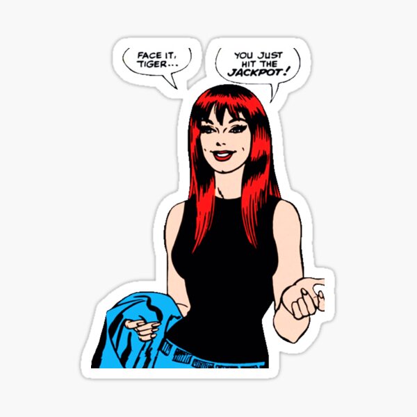 Mary Jane Watson Sticker