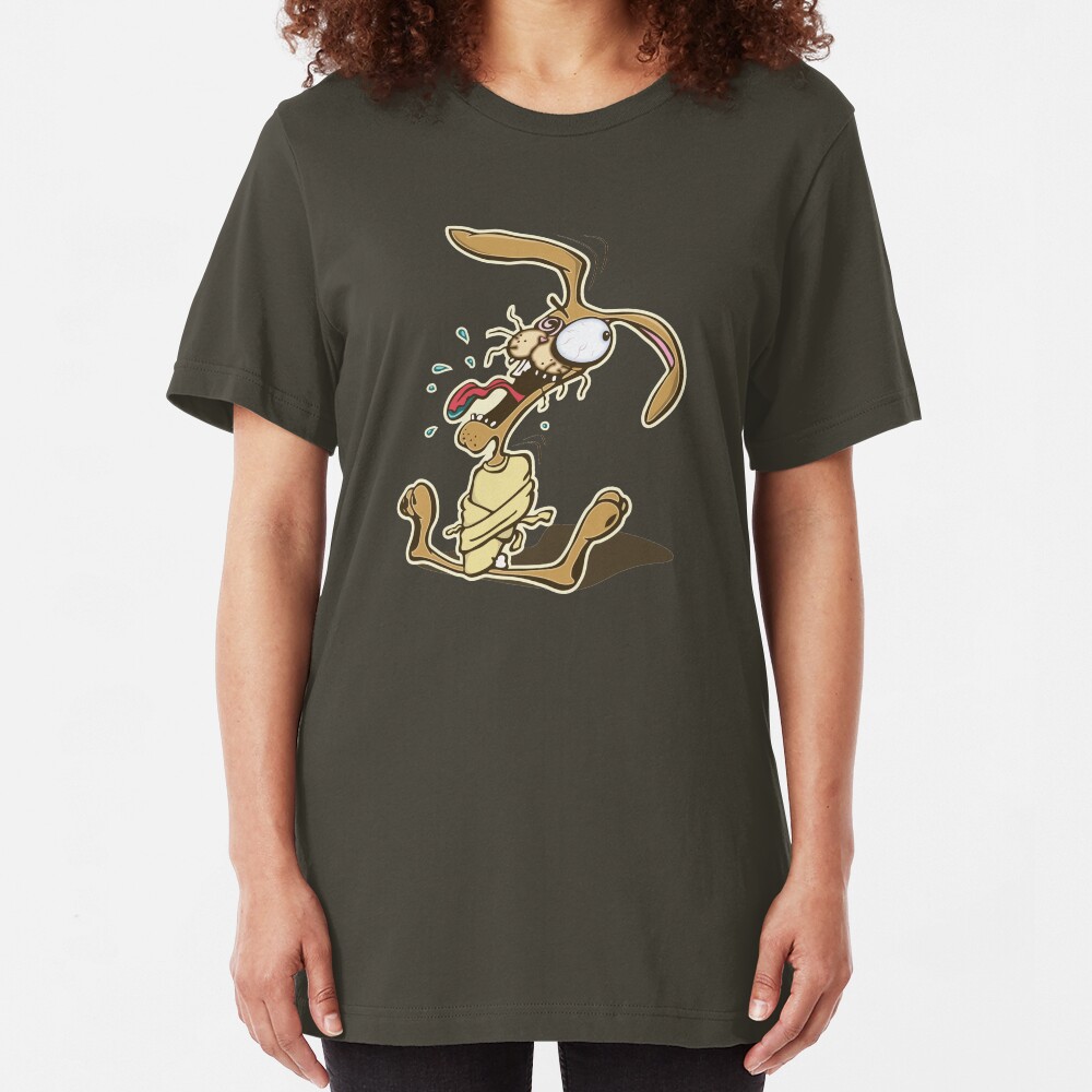The March Hare Gets Help Slim Fit T-Shirt