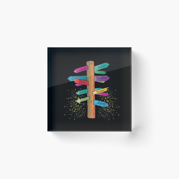 Item preview, Hand drawn color tourist index designed and sold by Anna Zakharova.