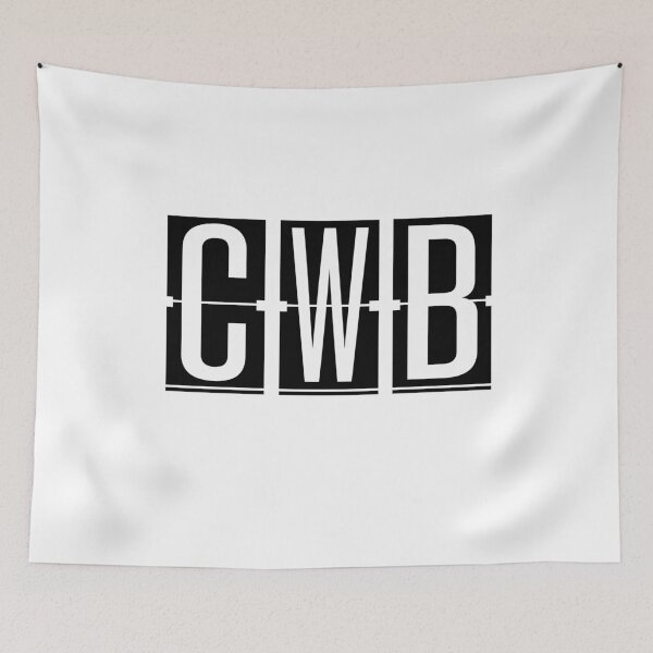 Item preview, CWB - Curitiba - Brazil Airport Code Souvenir or Gift Design  designed and sold by Theodore Cory.