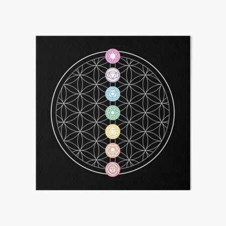 The Flower of Life-Flower of Life Living Flower Chakra picture energy picture DIN A3 