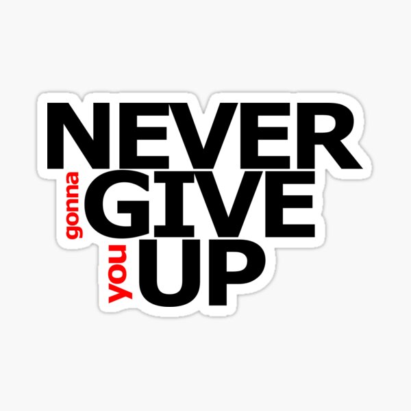 Never Gonna Give You Up Rick Astley Spotify Scan Code with Water Colored  Background Sticker Design File PNG, PDF, TIFFJPGPSD