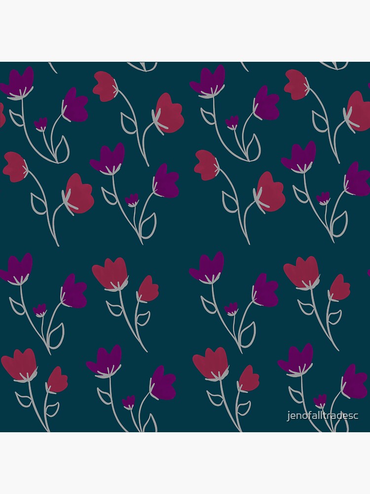 Loose floral pattern by jenofalltradesc