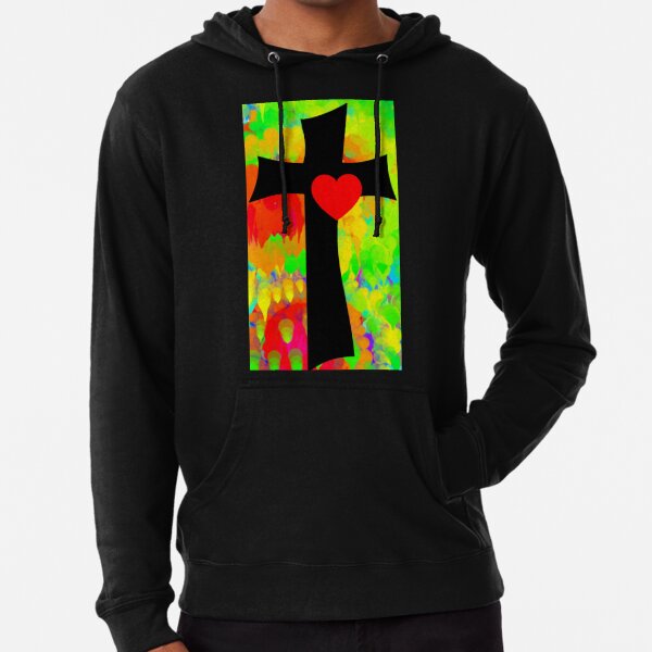 bright tie dye sweatshirt