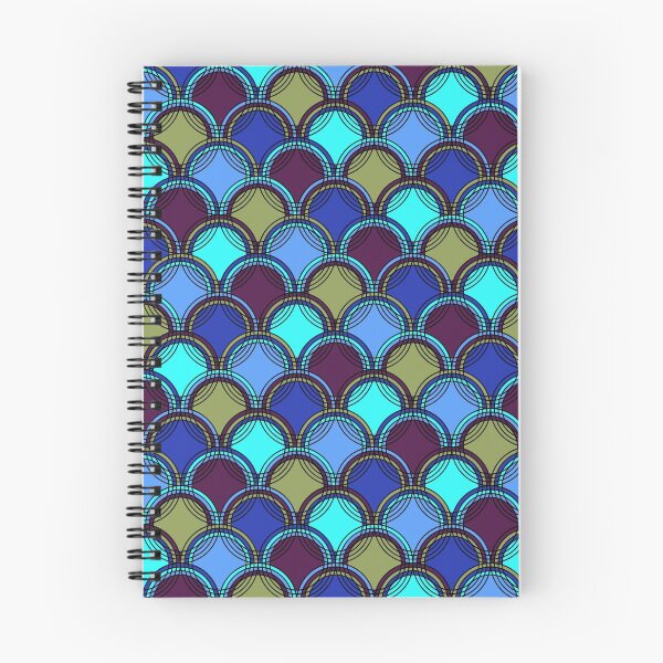 Item preview, Círculos de color azul / multi designed and sold by Carrie_Anne_Designs.