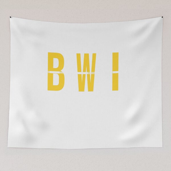 Item preview, BWI - Baltimore Airport Maryland Airport Code Souvenir or Gift Design  designed and sold by Theodore Cory.
