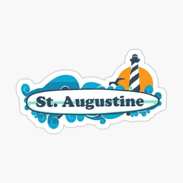 St. Augustine - Florida. Sticker