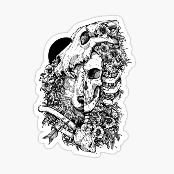 Wolf Child inks Sticker