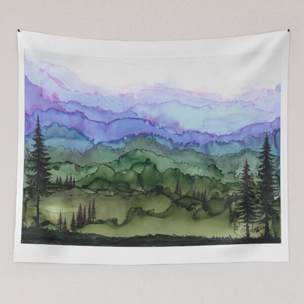 Item preview, Purple Mountain Majesty designed and sold by sarahvogelart.