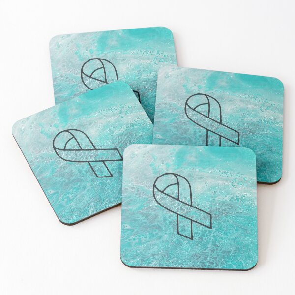 Item preview, Ovarian Cancer Support Ribbon  designed and sold by LeeLu's Multi-Crafts.