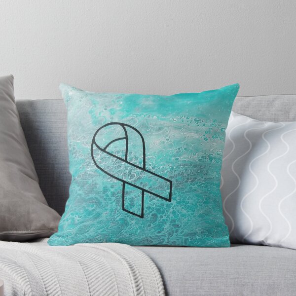Item preview, Ovarian Cancer Support Ribbon  designed and sold by LeeLu's Multi-Crafts.