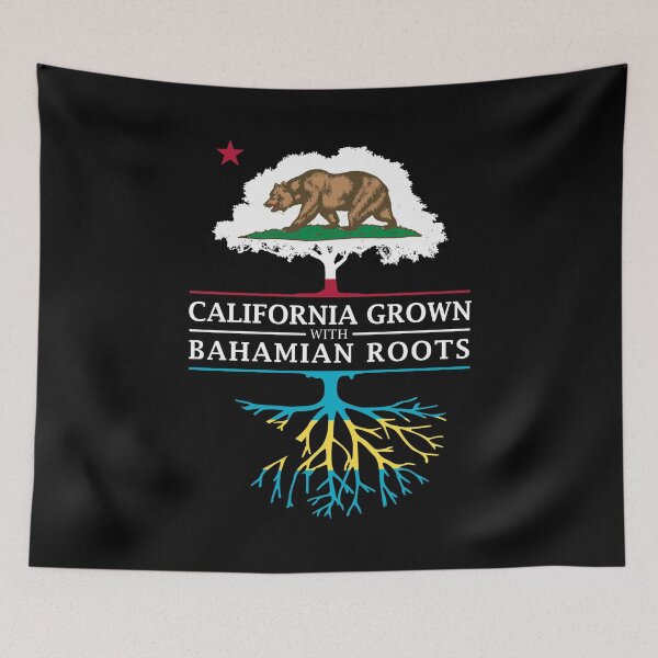 Item preview, California Grown with Bahamian Roots designed and sold by ockshirts.
