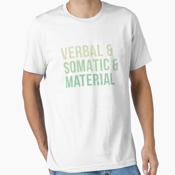 Verbal & Somatic & Material Rpg Roleplaying T For Gamers Verbal & Somatic & Material Rpg Roleplaying T For Gamers