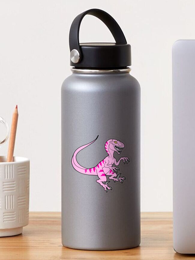 Feed Me & Tell I'm Pretty Velociraptor Custom Pink Yellow Glitter Peek A  Boo Tumbler Dino Custom Add Name - Yahoo Shopping