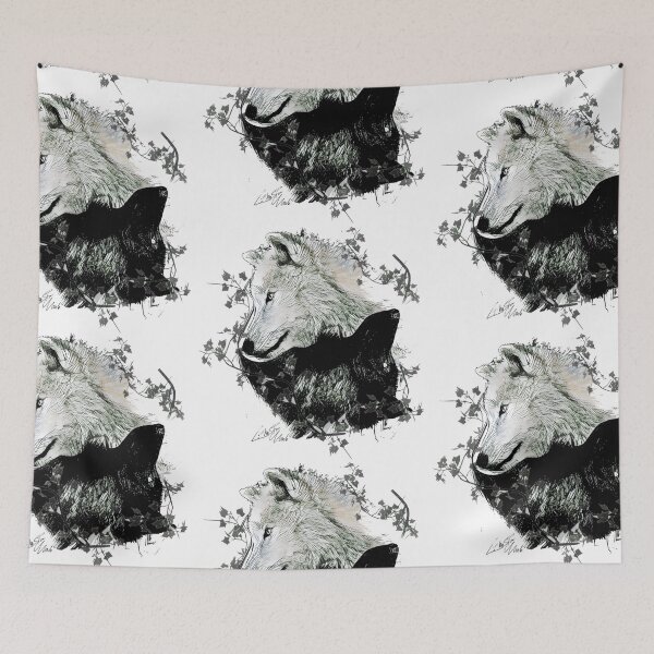 Item preview, Wolf of light and dark  designed and sold by Manalopangaea.