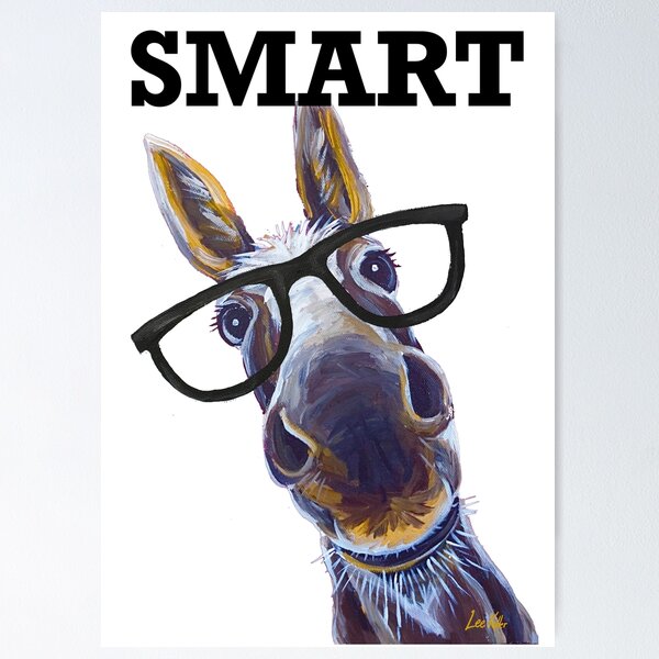Smart Donkey Memes You're A Smart Ass Card | Greeting Card