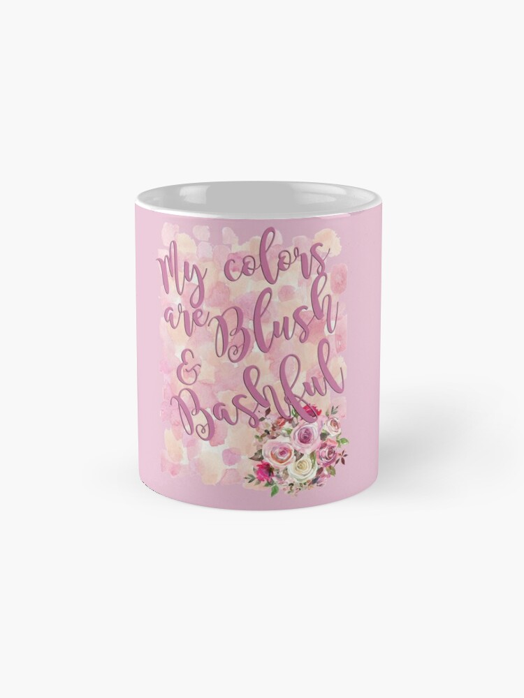 my colors are blush and bashful shirt