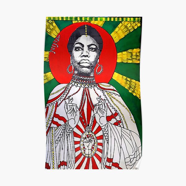 Nina Simone mural Poster