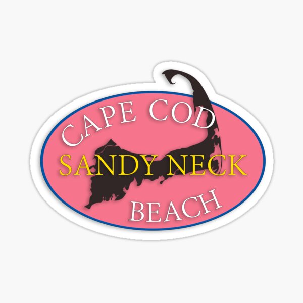 "Cape Cod Sandy Neck Beach" Sticker by NewNomads Redbubble