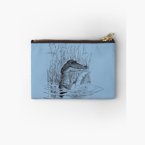 Item preview, Reading Alligator | Antique Drawing | Old-Style Illustration designed and sold by freshlypeeled.