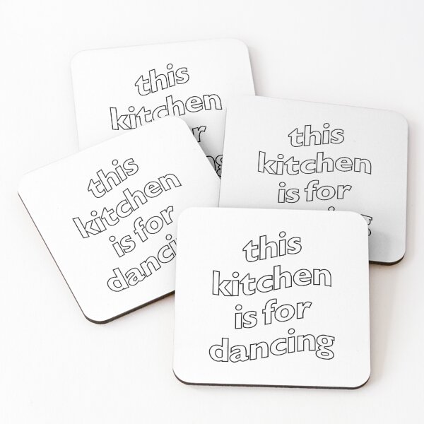 Item preview, Esta cocina es para bailar cartel designed and sold by smtgstudio.