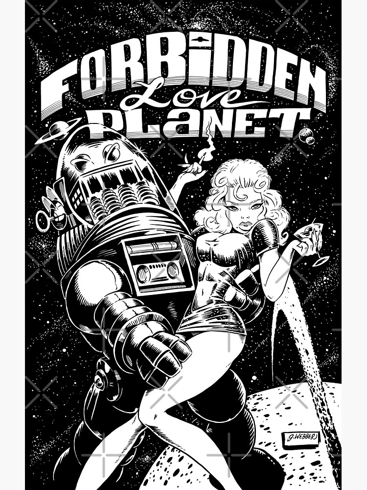 FORBIDDEN LOVE PLANET by gWebberArts