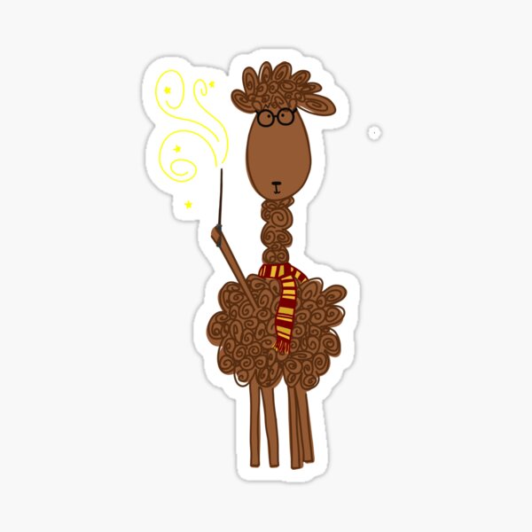 Llama Llama Magic Sticker