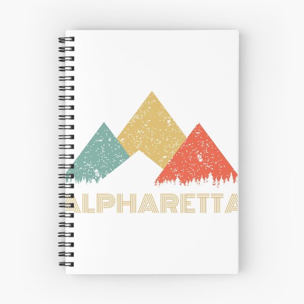 Item preview, Retro City of Alpharetta Mountain Shirt designed and sold by Theodore Cory.