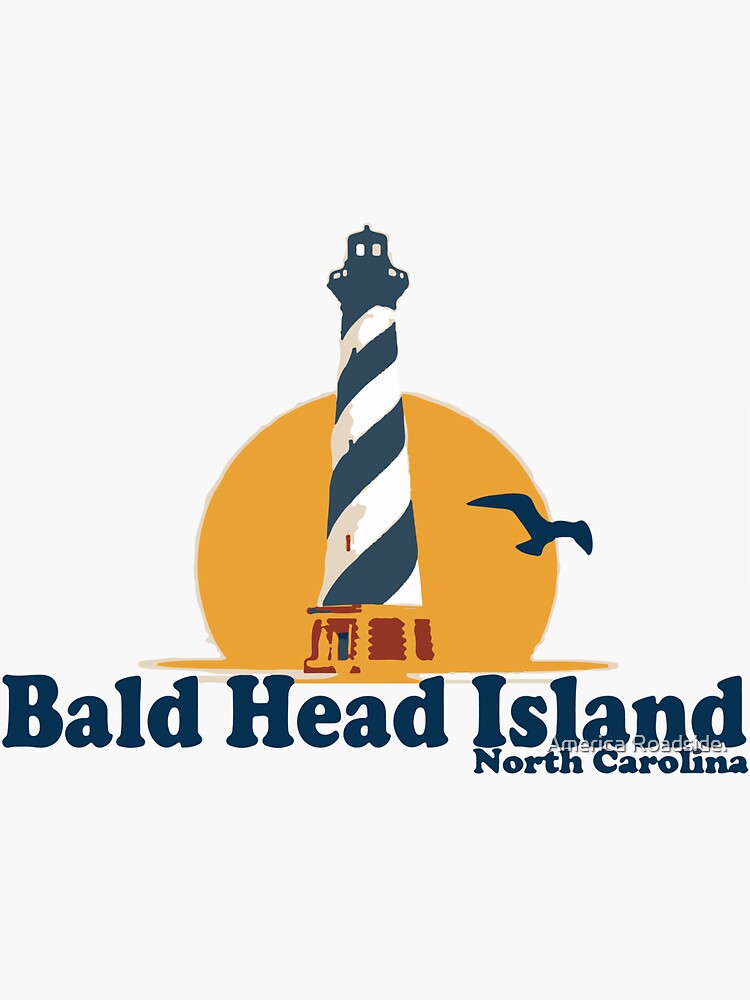 "Bald Head Island. " Sticker for Sale by ishore1 Redbubble