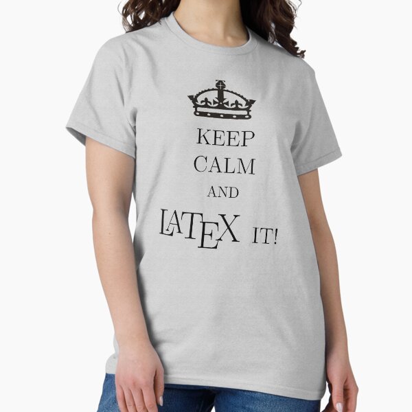 Item preview, Keep Calm and LaTeX it! designed and sold by tailcat.