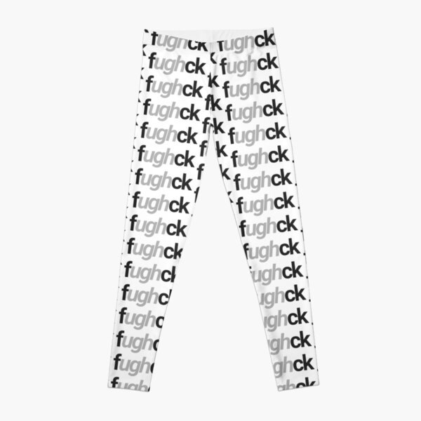 Swearing Pattern fuck: Leggings 