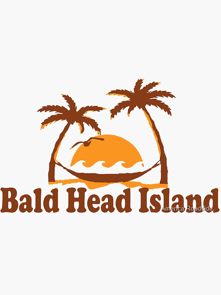 "Bald Head Island." Sticker by ishore1 Redbubble