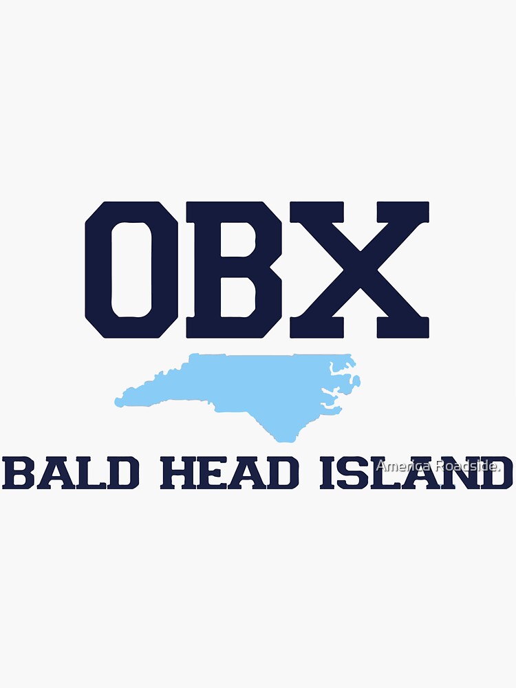 "Bald Head Island." Sticker for Sale by ishore1 Redbubble