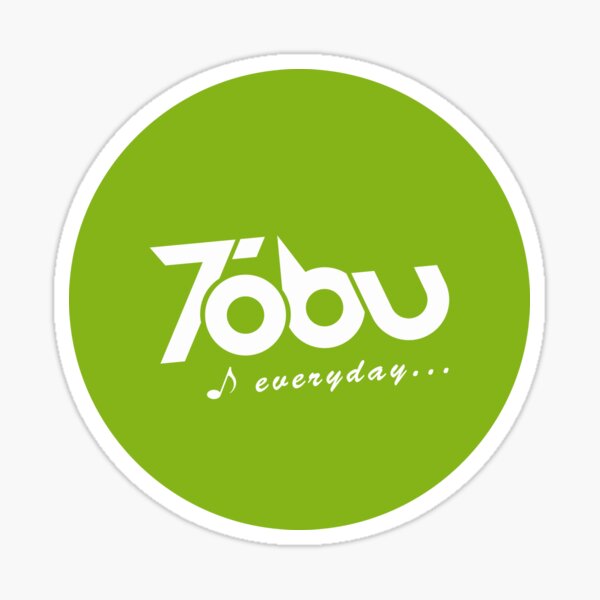Tobu Everyday - Green Sticker