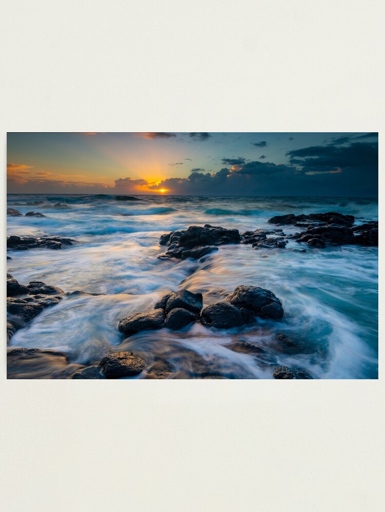 Thumbnail 1 of 3, Photographic Print, Bargara Sunrise designed and sold by AdrianAlford.