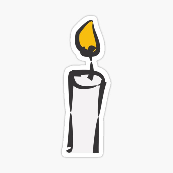 Candle Stickers Redbubble