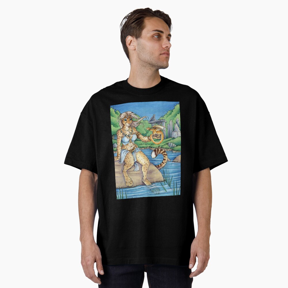 Item preview, Oversized T-Shirt designed and sold by cybercat.
