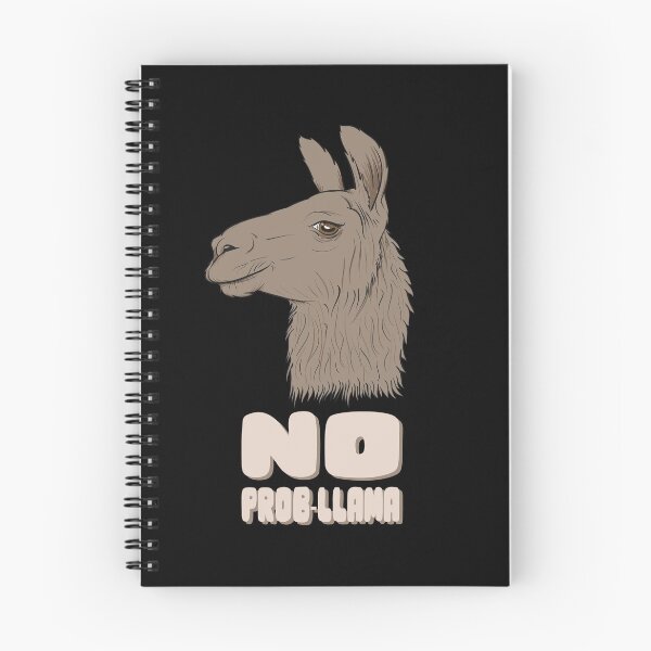 Item preview, No Prob Llama Funny Llamas Alpacas Peruvian Pun designed and sold by KNUXX Shop.