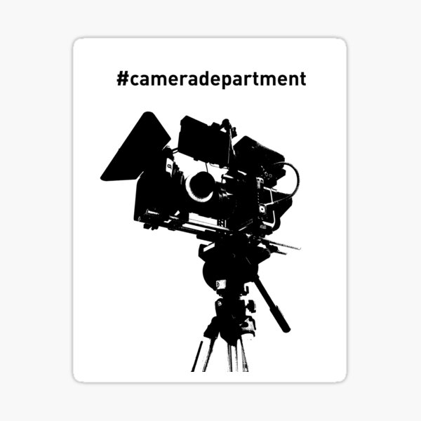 Camera Department Sticker