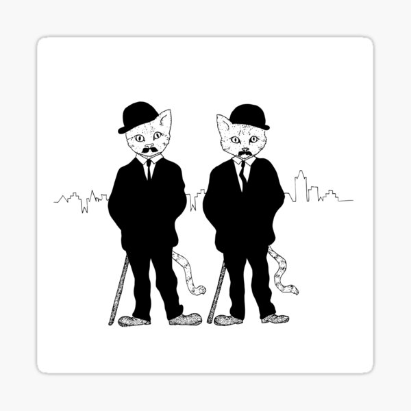 Thomson and Thompson Sticker