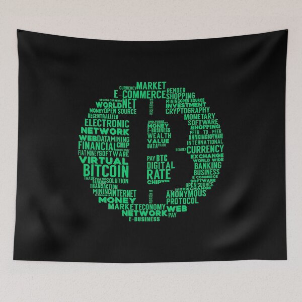 Item preview, Cryptocurrency Adoption print| Cryptocurrency Word Cloud designed and sold by tagtrinidad.