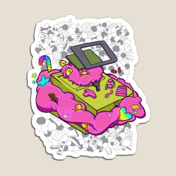 Game boy candy overload Magnet