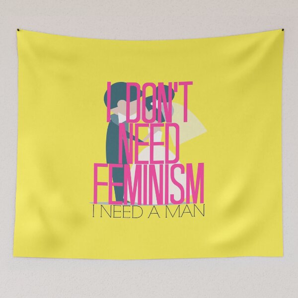 Item preview, Feminism Brush-Off designed and sold by EvePenman.